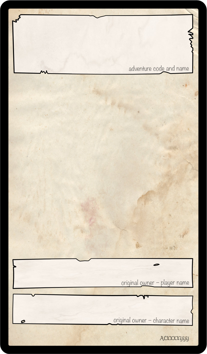 Blank Magic Card Template